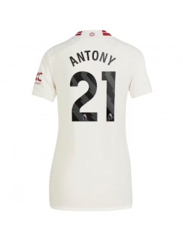 Ženski Nogometna dresi replika Manchester United Antony #21 Tretji 2023-24 Kratek rokav